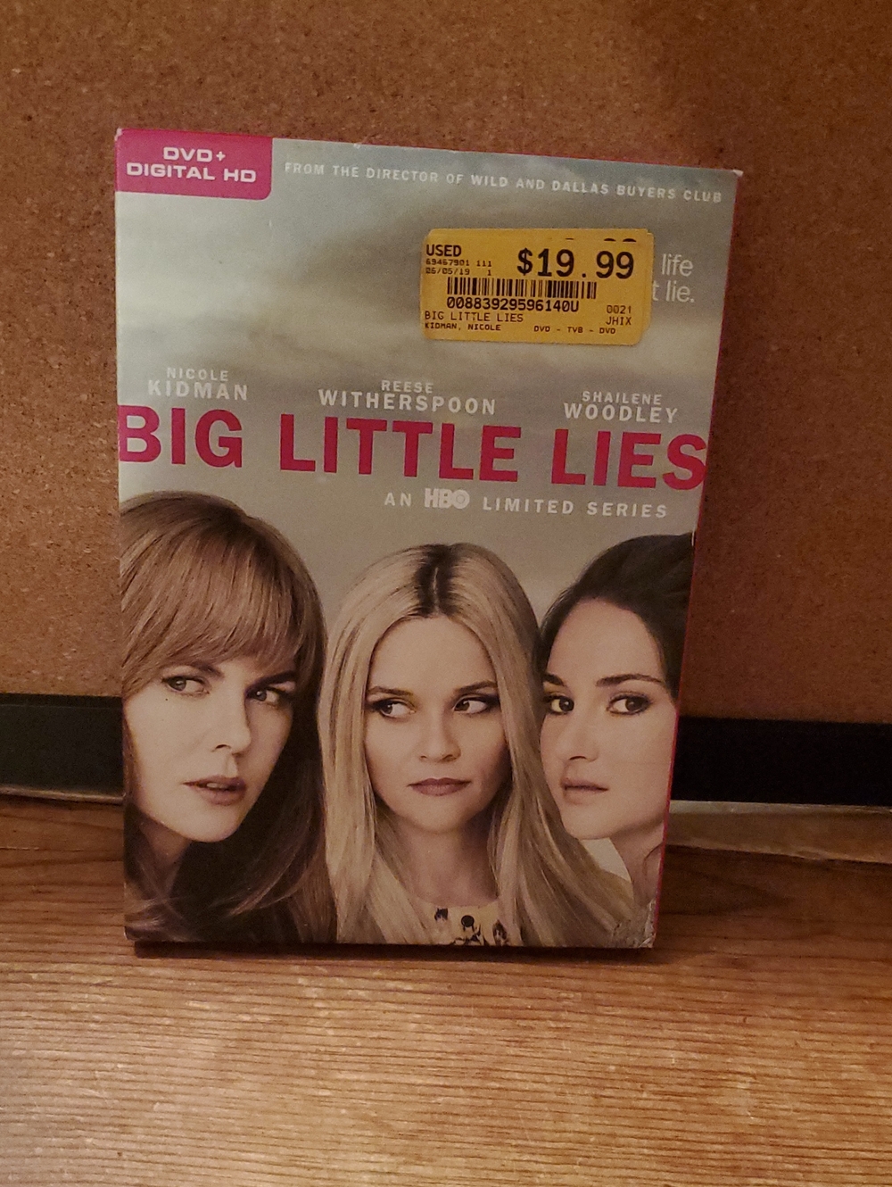 Big Little Lies DVD - Pink & Cream Cover